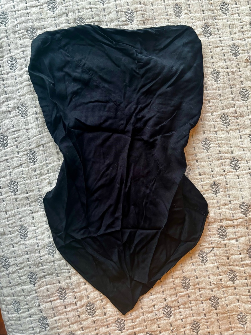 Black Women's Bandana-Style top